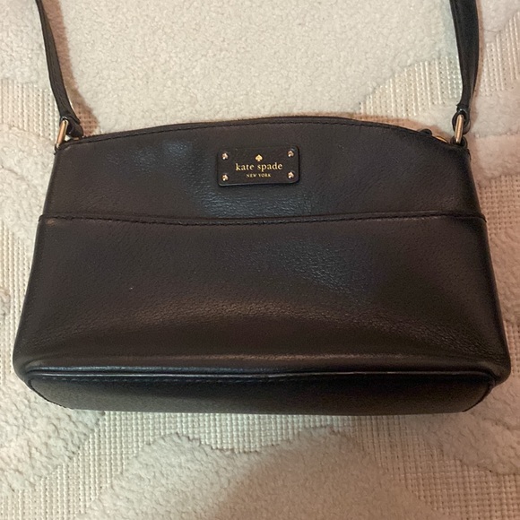 Small black Kate Spade leather crossbody bag - Picture 3 of 5